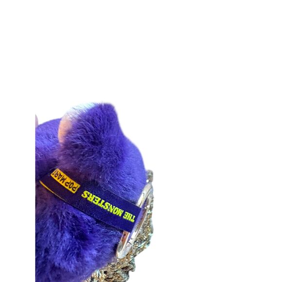 Labubu x Pronounce Wings of Fortune Purple Bag Charm POP MART Keychain Authentic - Picture 3 of 7